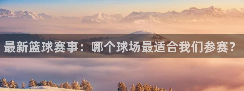 最新篮球赛事：哪个球场最适合我们参赛？
